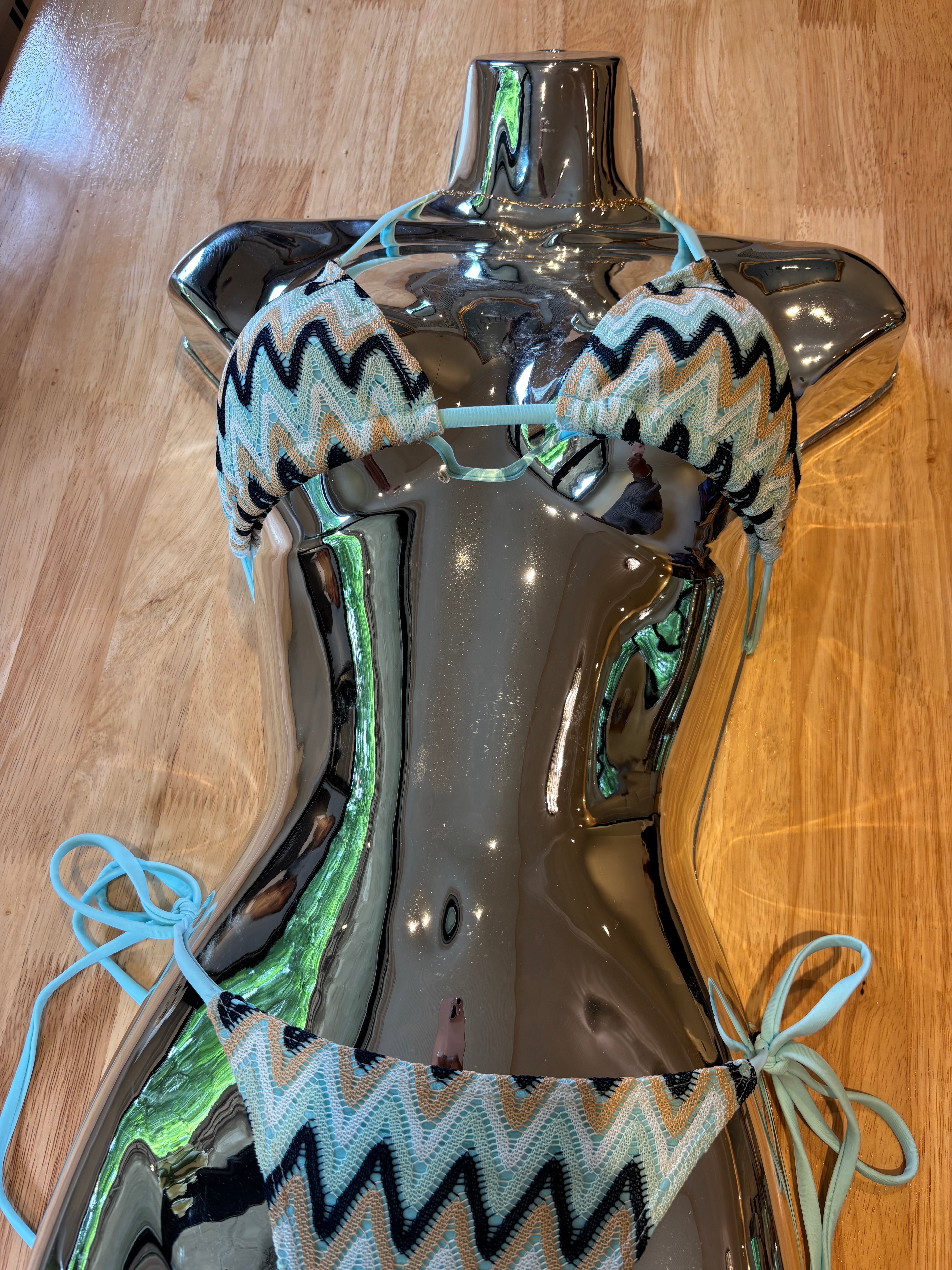 Mint Blue Aztec Set